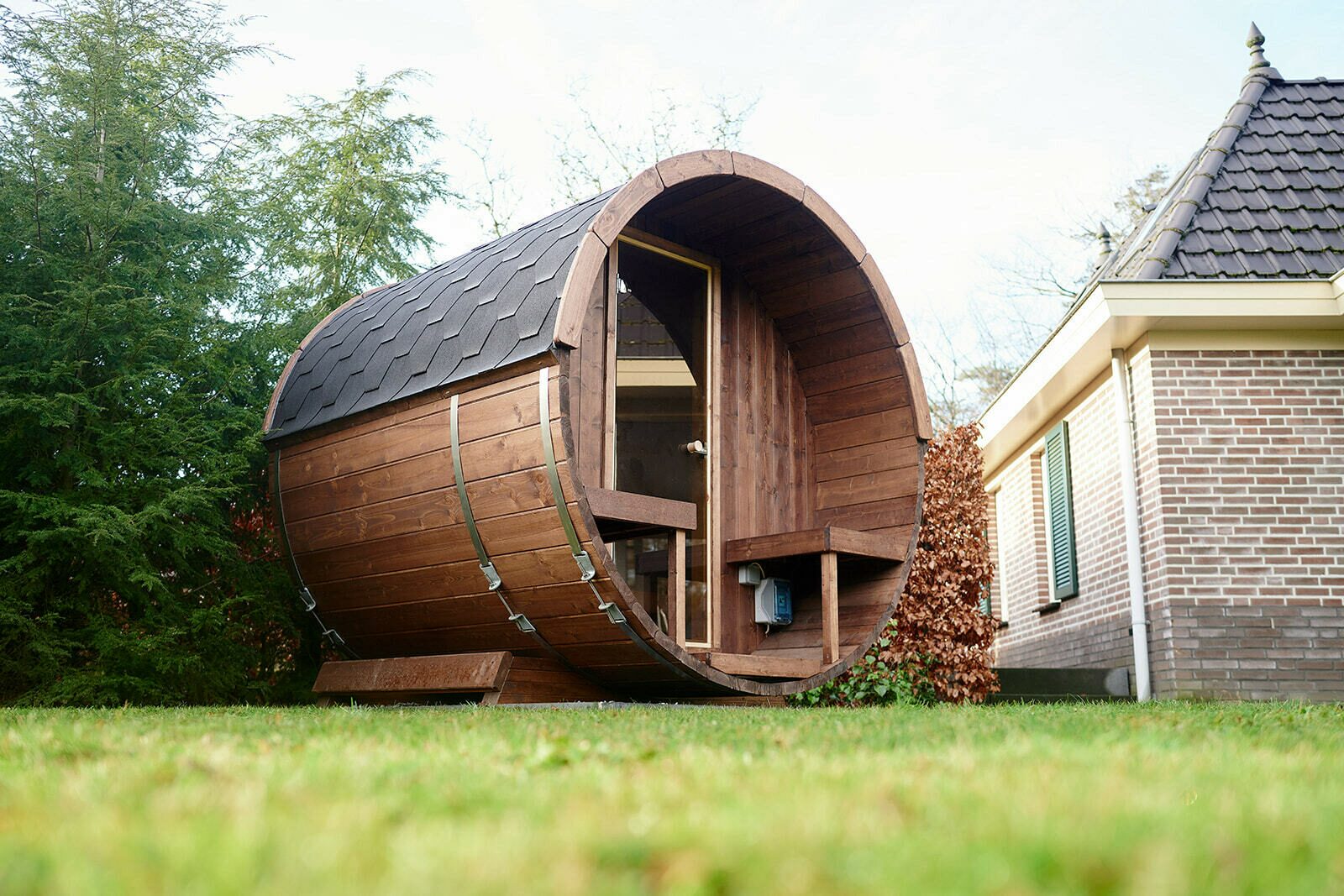 Huisje met sauna