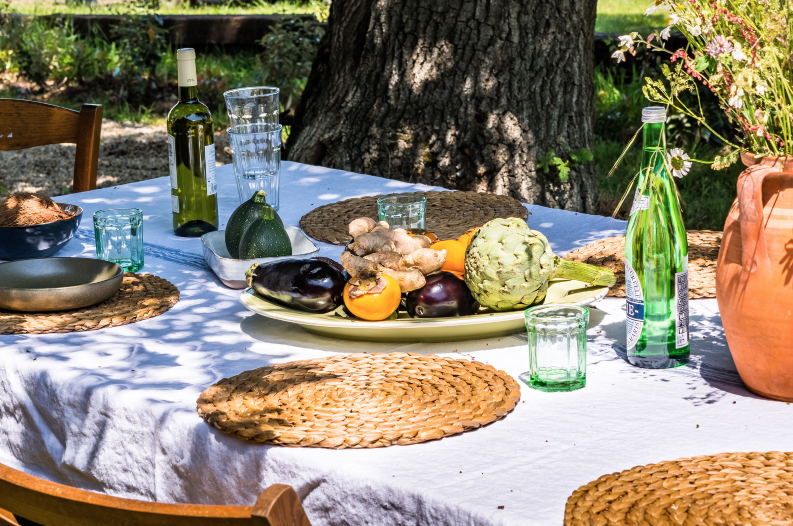 Veranda, terras met BBQ