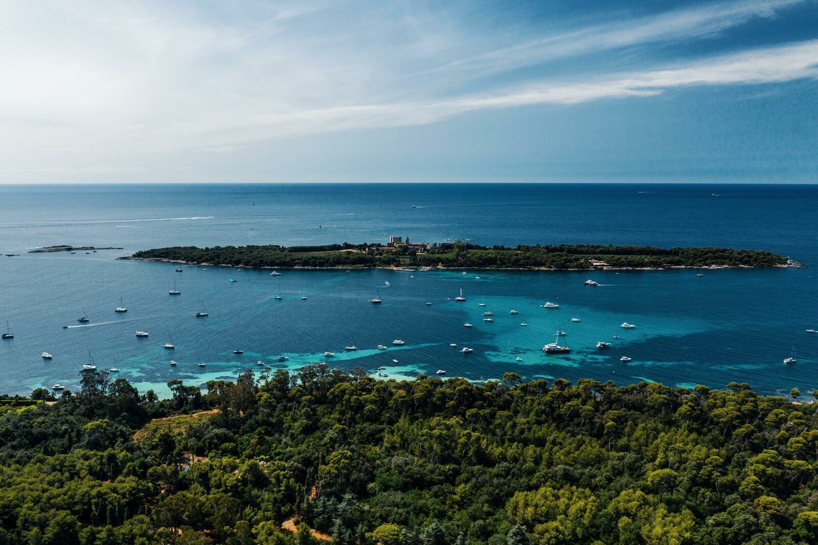 Le littoral Cannois sur la Côte d'Azur