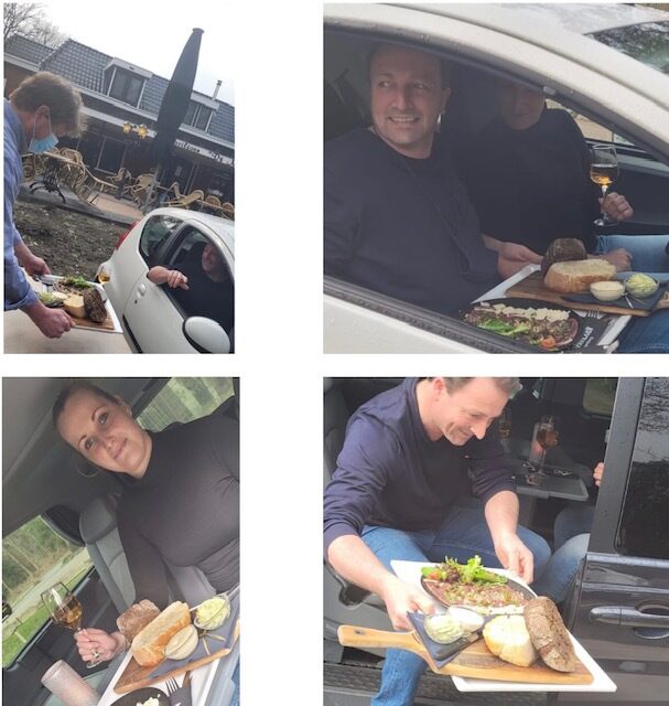 Camper/auto lunch en diner