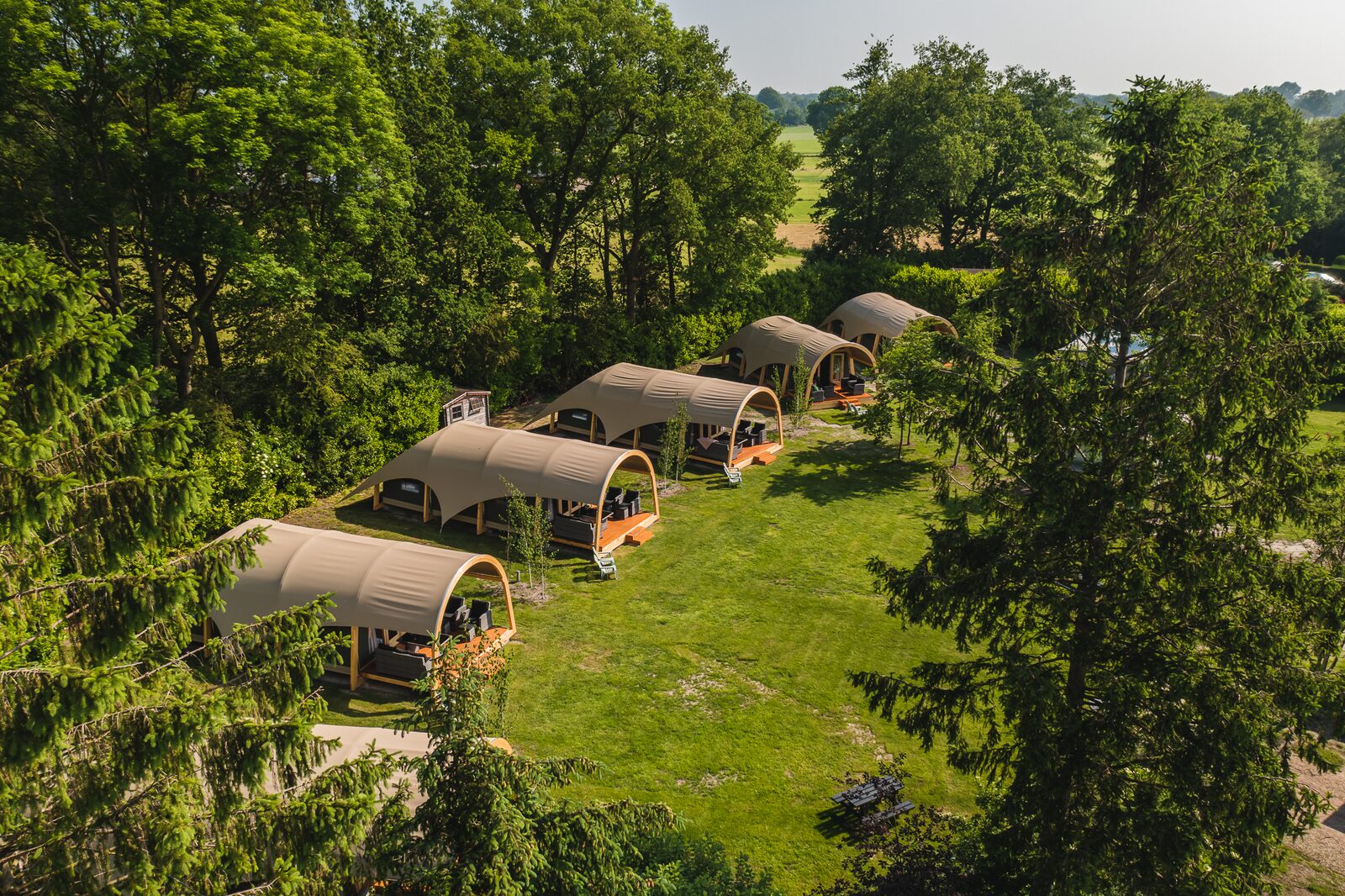 Luxe glampinglodges