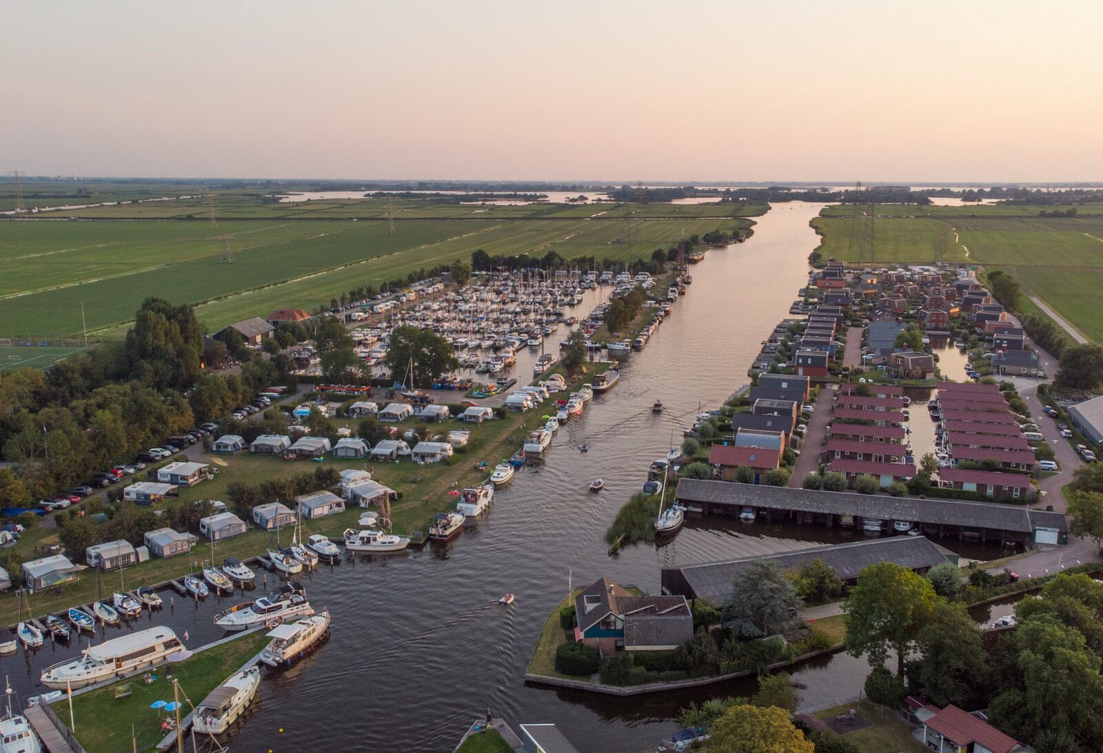 Holiday park in Friesland