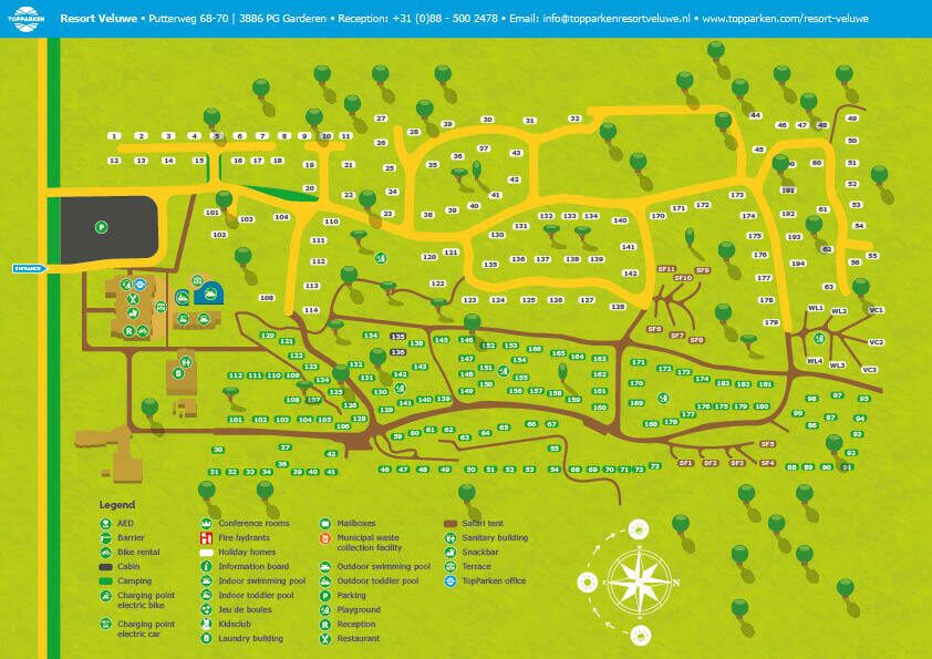 Map Resort Veluwe