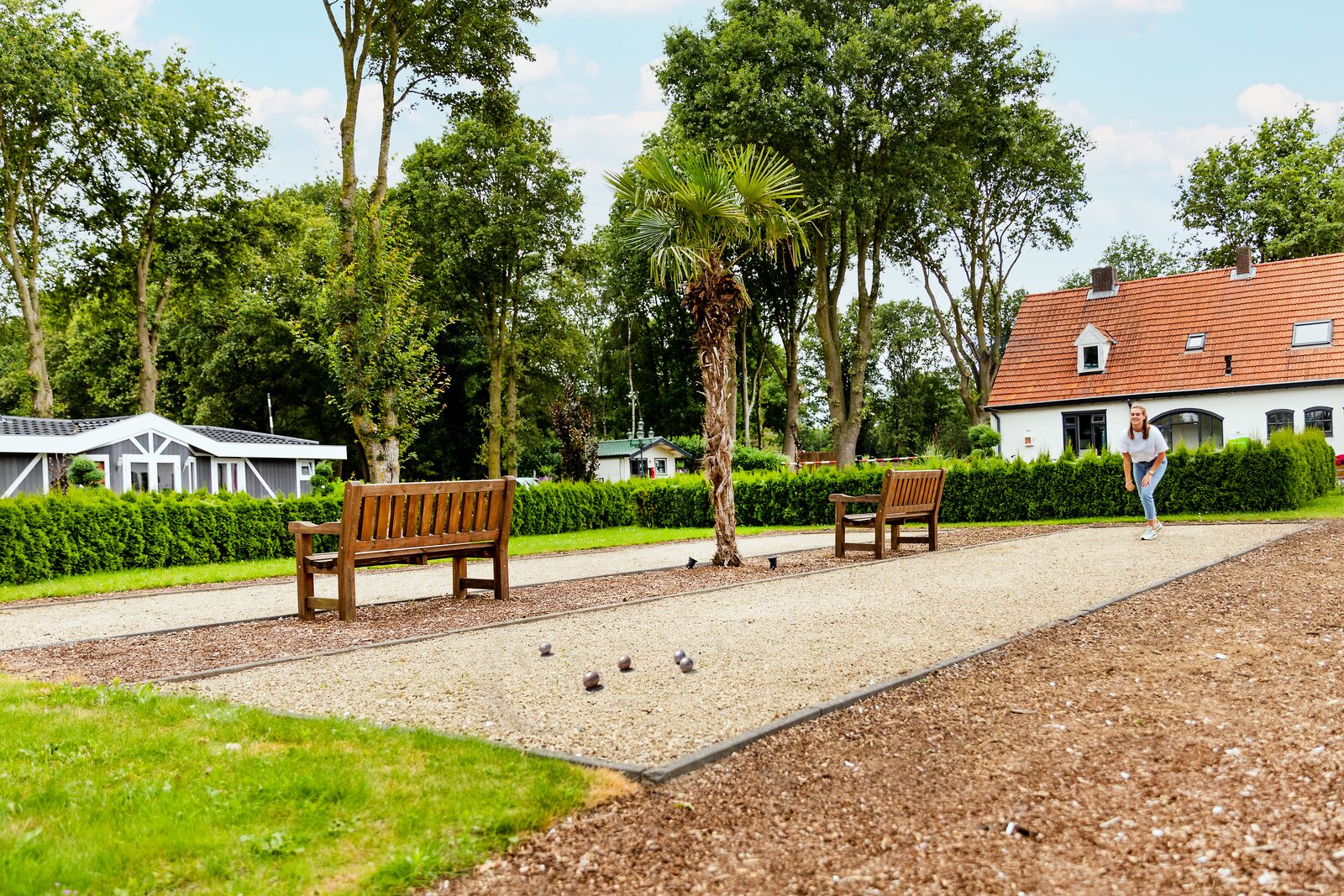 Jeu de boules baan