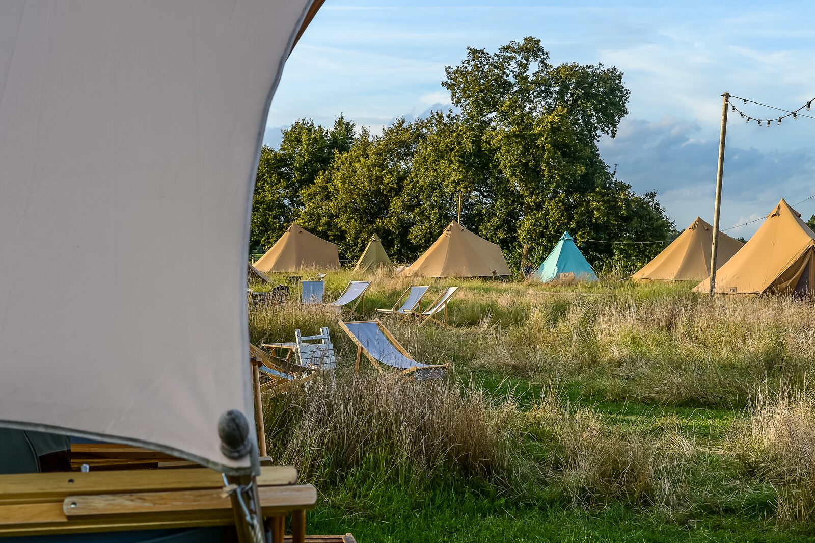 Pop-up glamping 