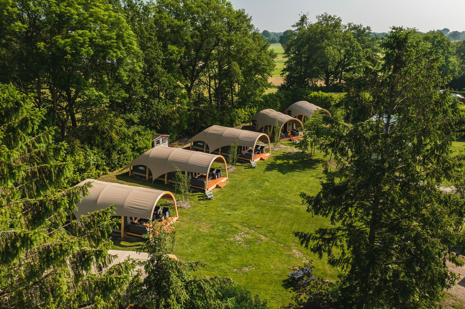 Rent a safari tent in Twente