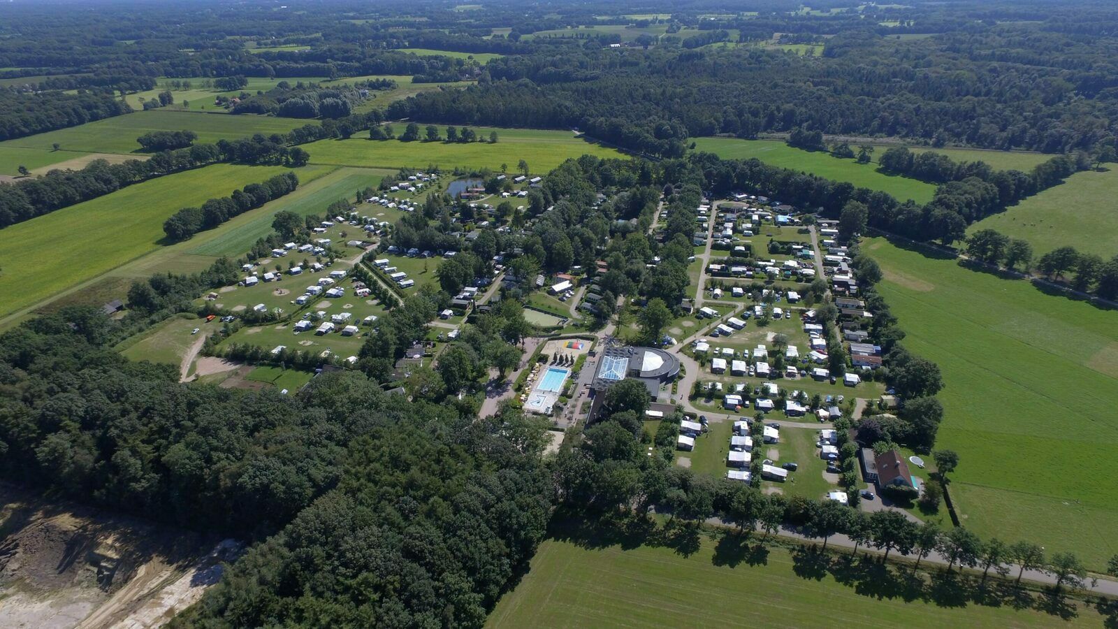 Camping Vreehorst plattegrond