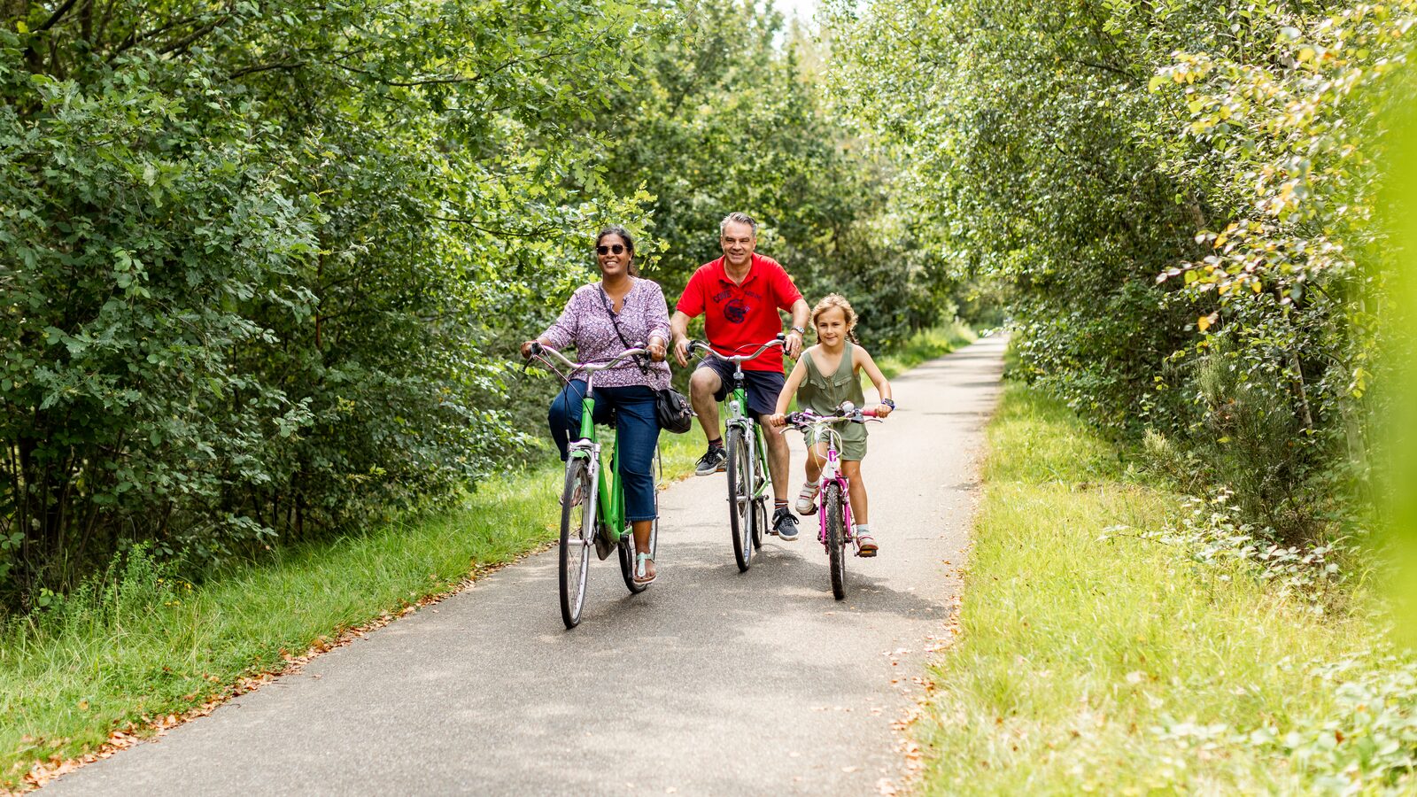 Cycling and hiking