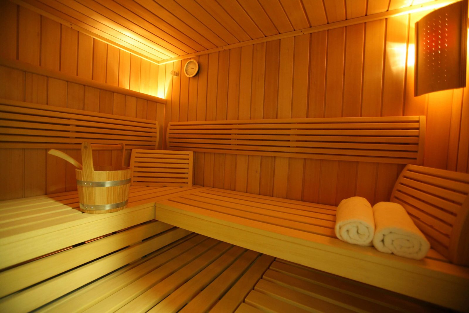 Sauna van landhuis Wielen in Duitsland, Nedersaksen
