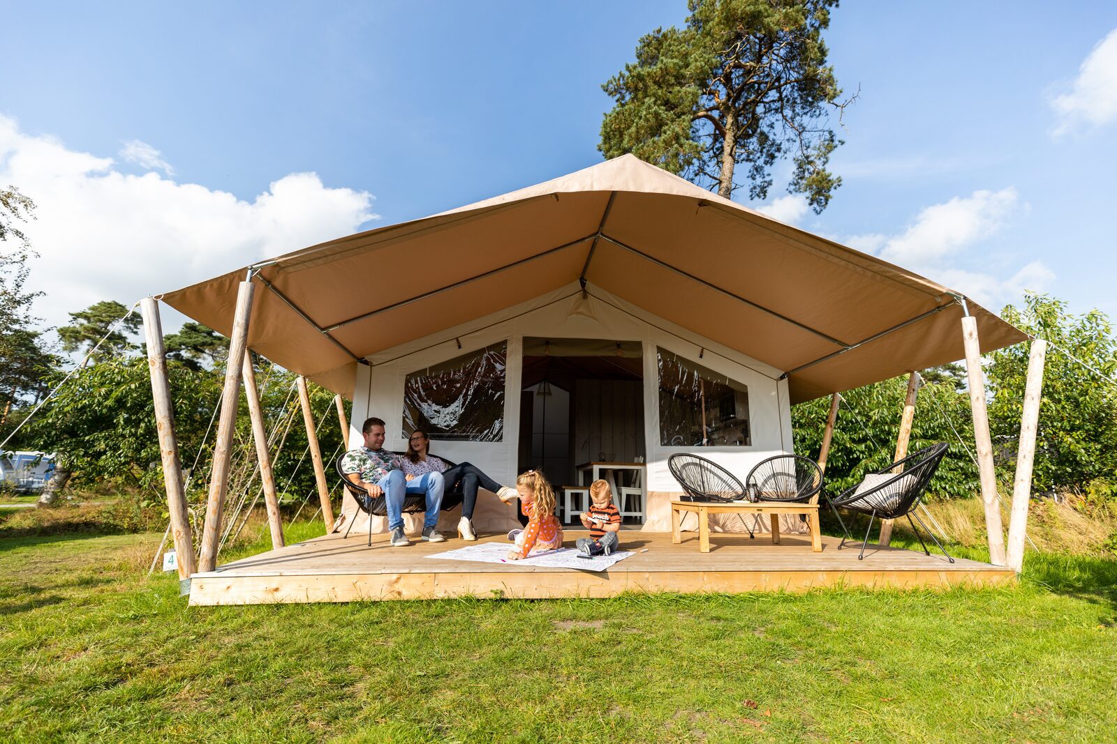 Camping nabij Veenhuizen