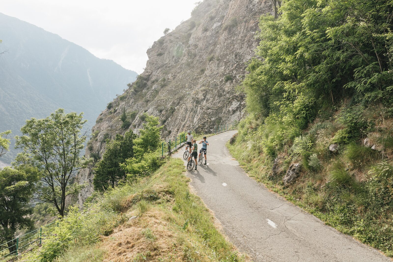 cycling route