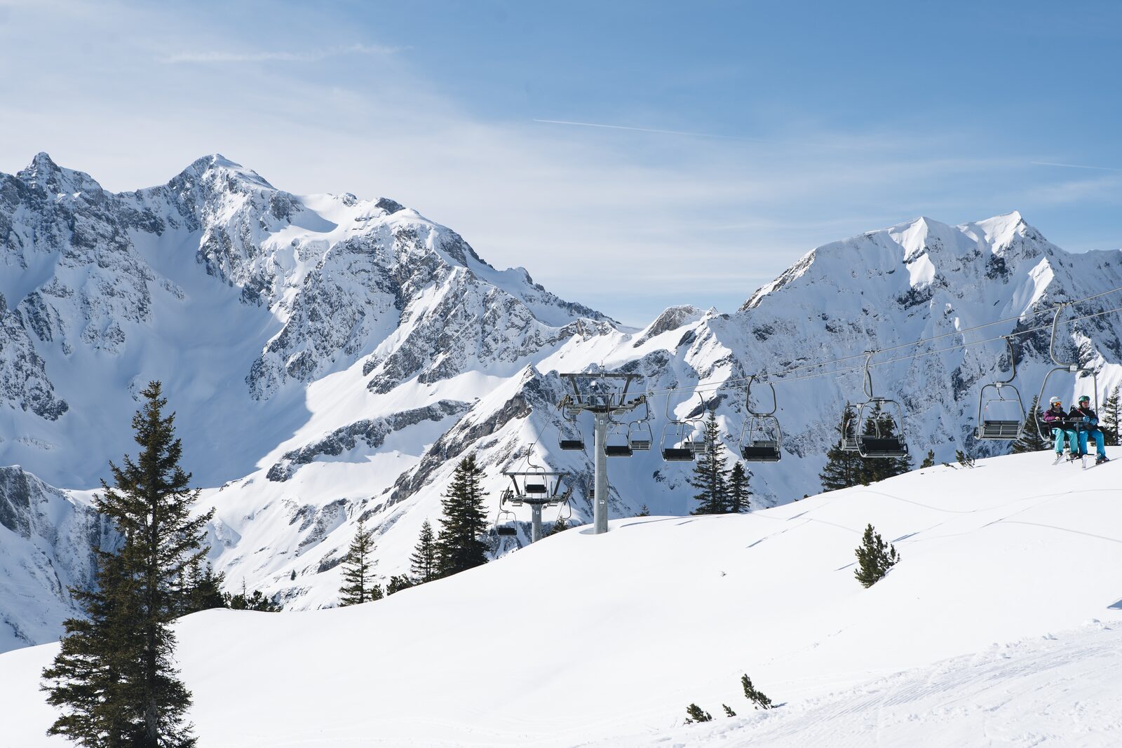 Winterwandelen op de Arlberg