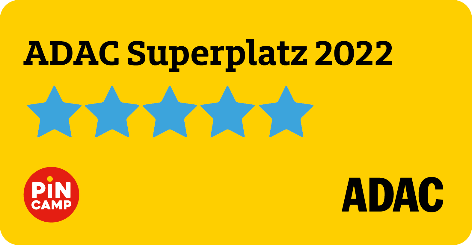 De Zandstuve ist durch den ADAC als Superplatz 2022 ausgezeichnet worden.