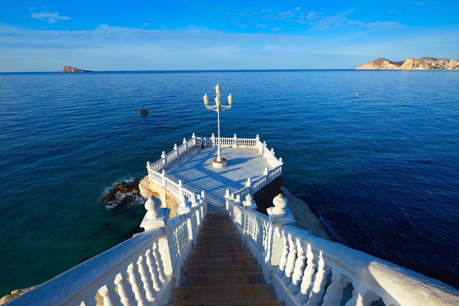 Vista del balcón de Benidorm