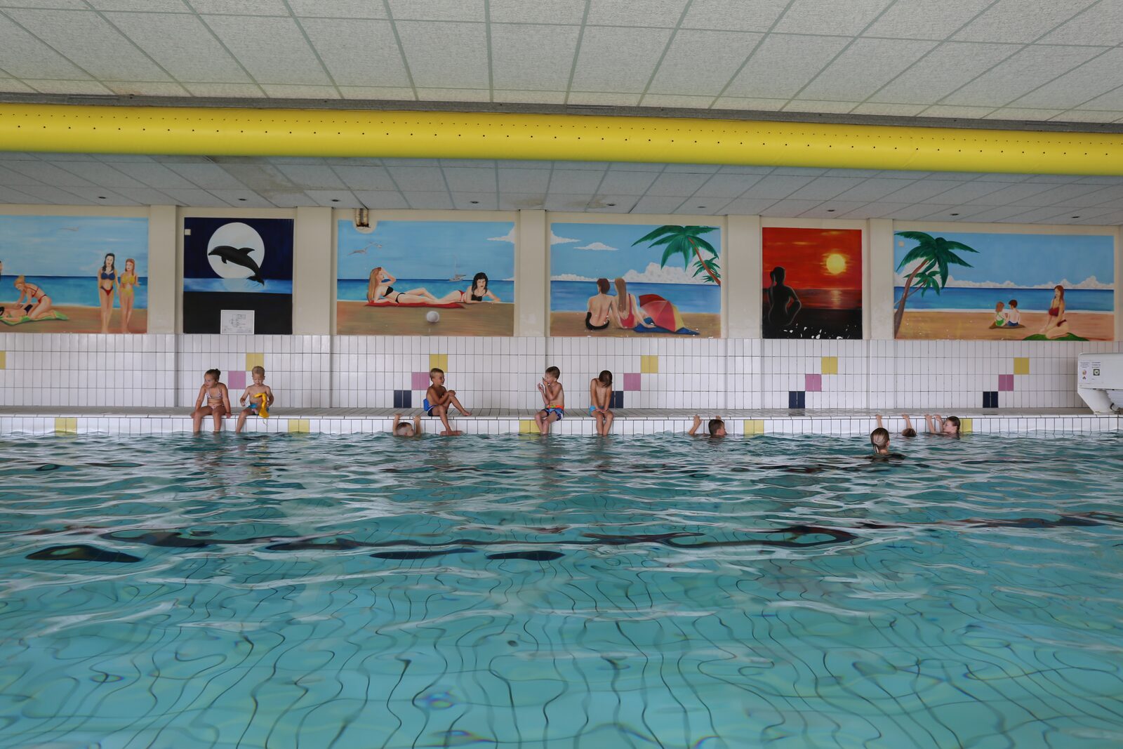 Swimming lessons during your holiday