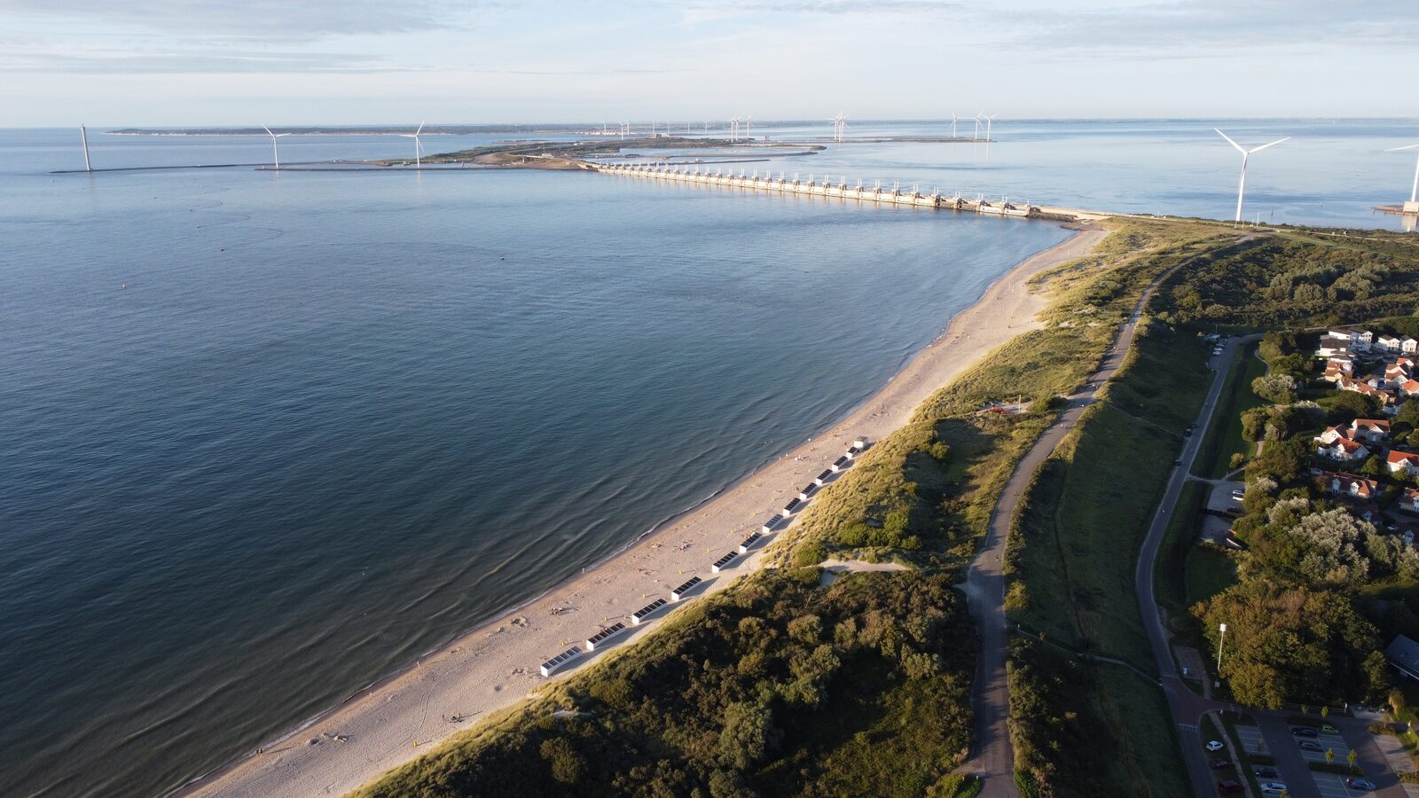 Banjaard Strand Urlaub an der Küste Zeeland