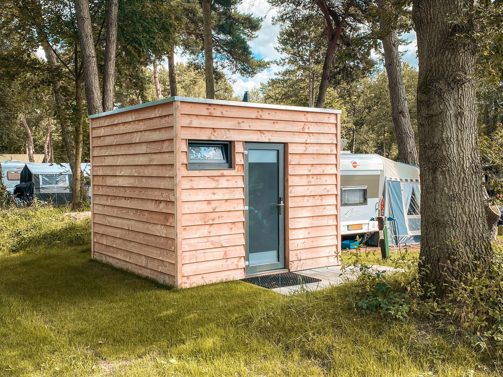 Verzorgen reputatie opvolger Camping met privé sanitair | Beerze Bulten