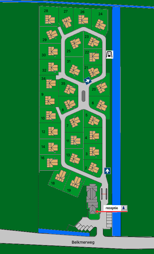 Map Villapark Anzelhoef