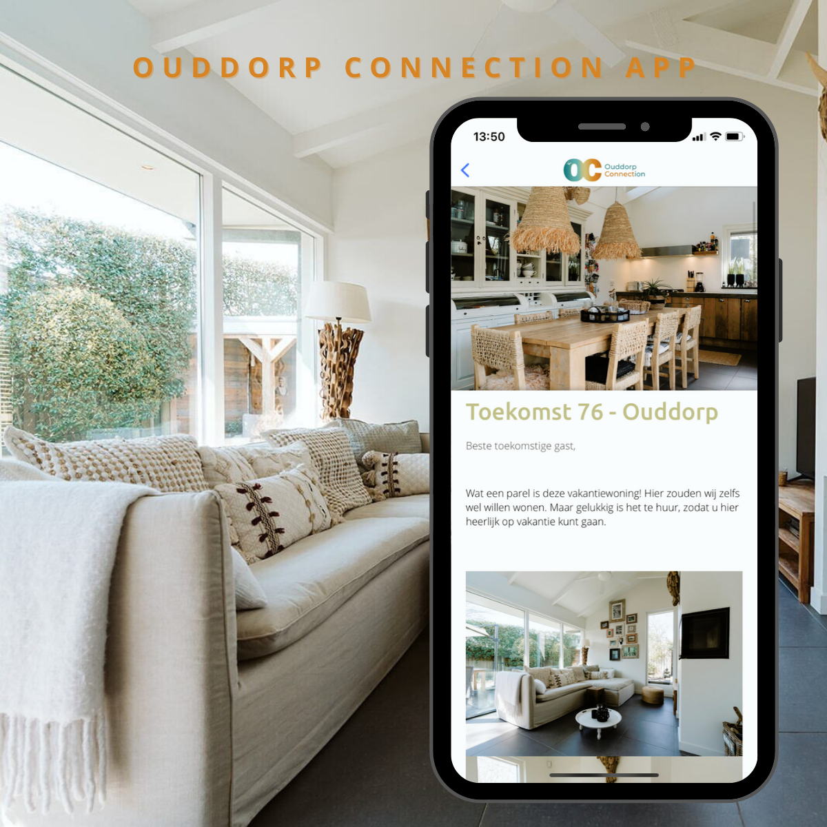 Vakantiewoningen Ouddorp Connection app