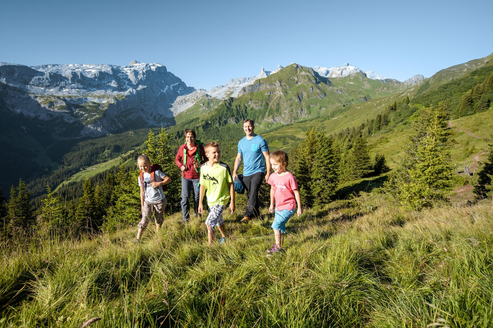 Sommerurlaub in Österreich - Wandern in den Bergen