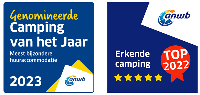 ANWB Topcamping & Genomineerd Camping van het Jaar