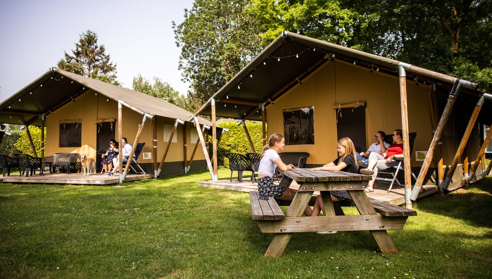 Enoy a glamping experience