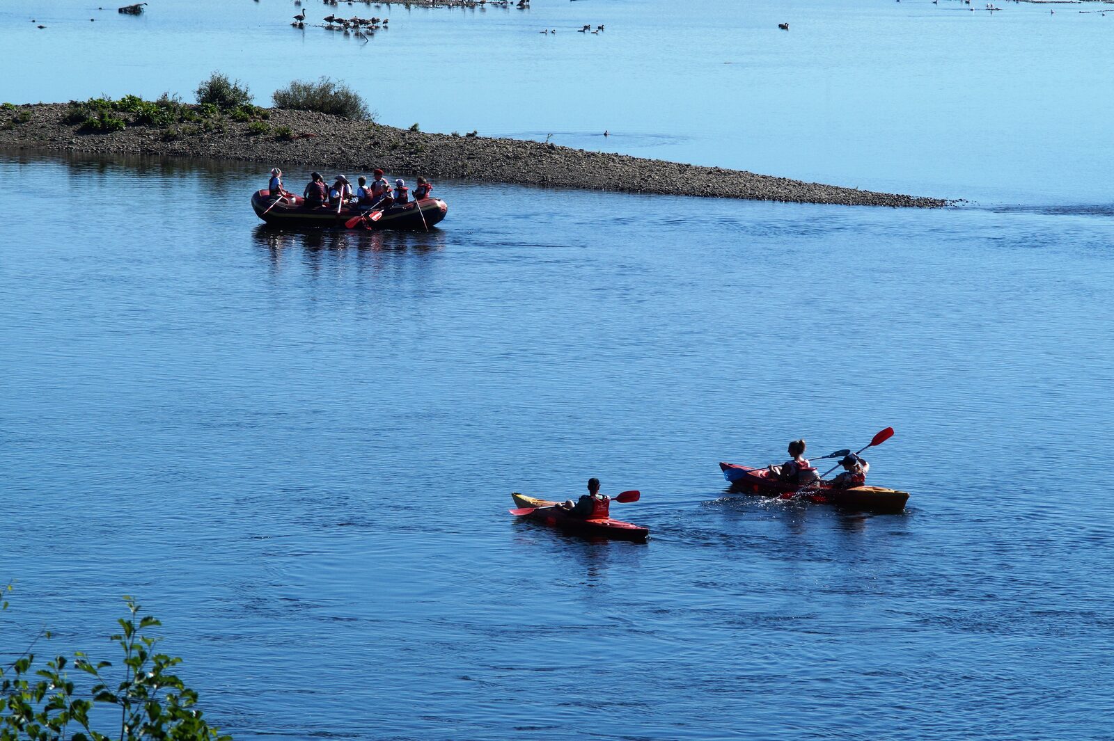Faire du kayak, du canoë ou du rafting sur la Meuse