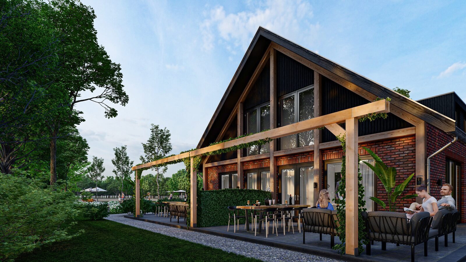 Corner accommodation