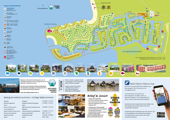 Karte | Beach Resorts Makkum