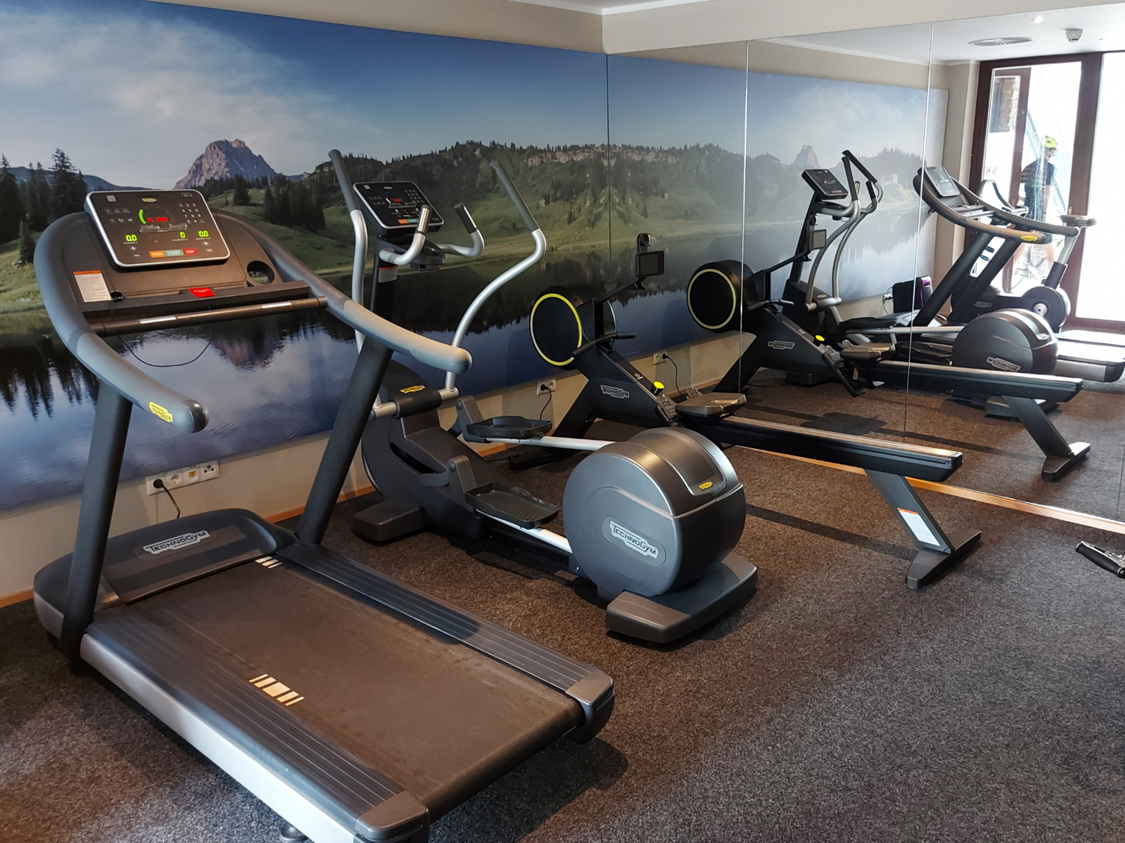 Fitness area at PURE Resort Warth-Arlberg