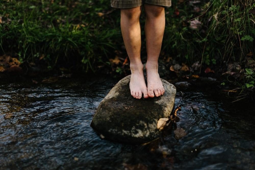 The best barefoot trails
