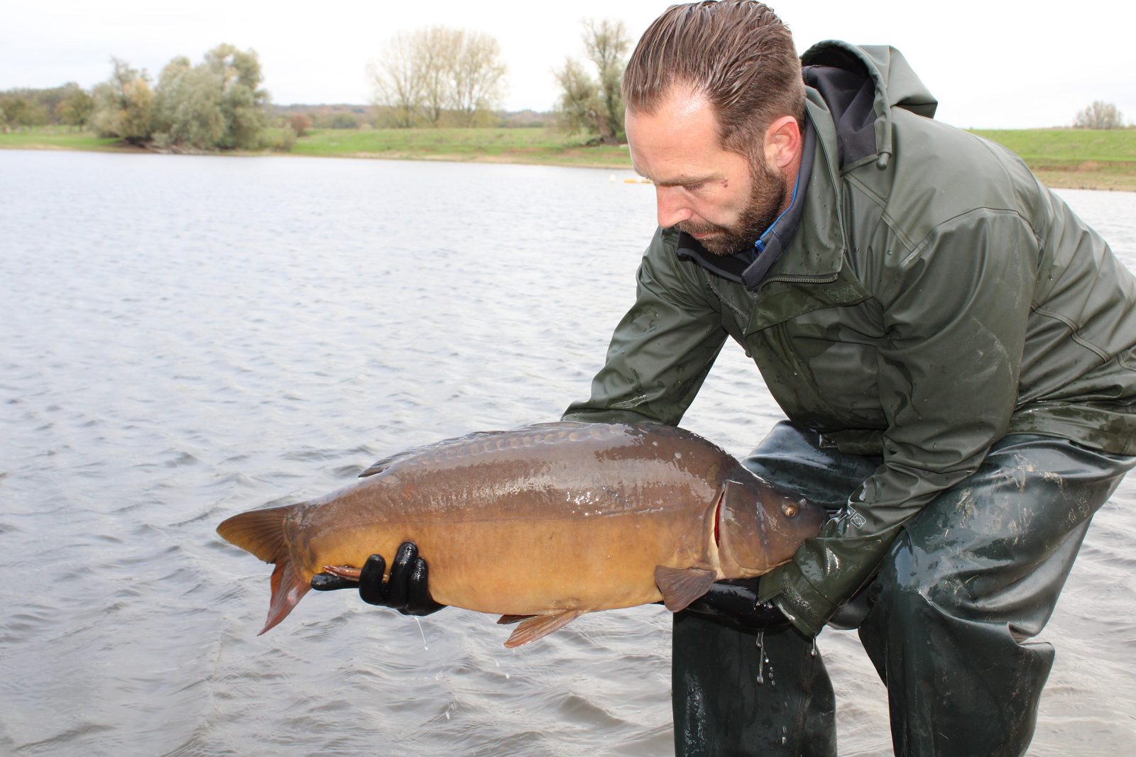 Fishing pond De Kromme Hengel