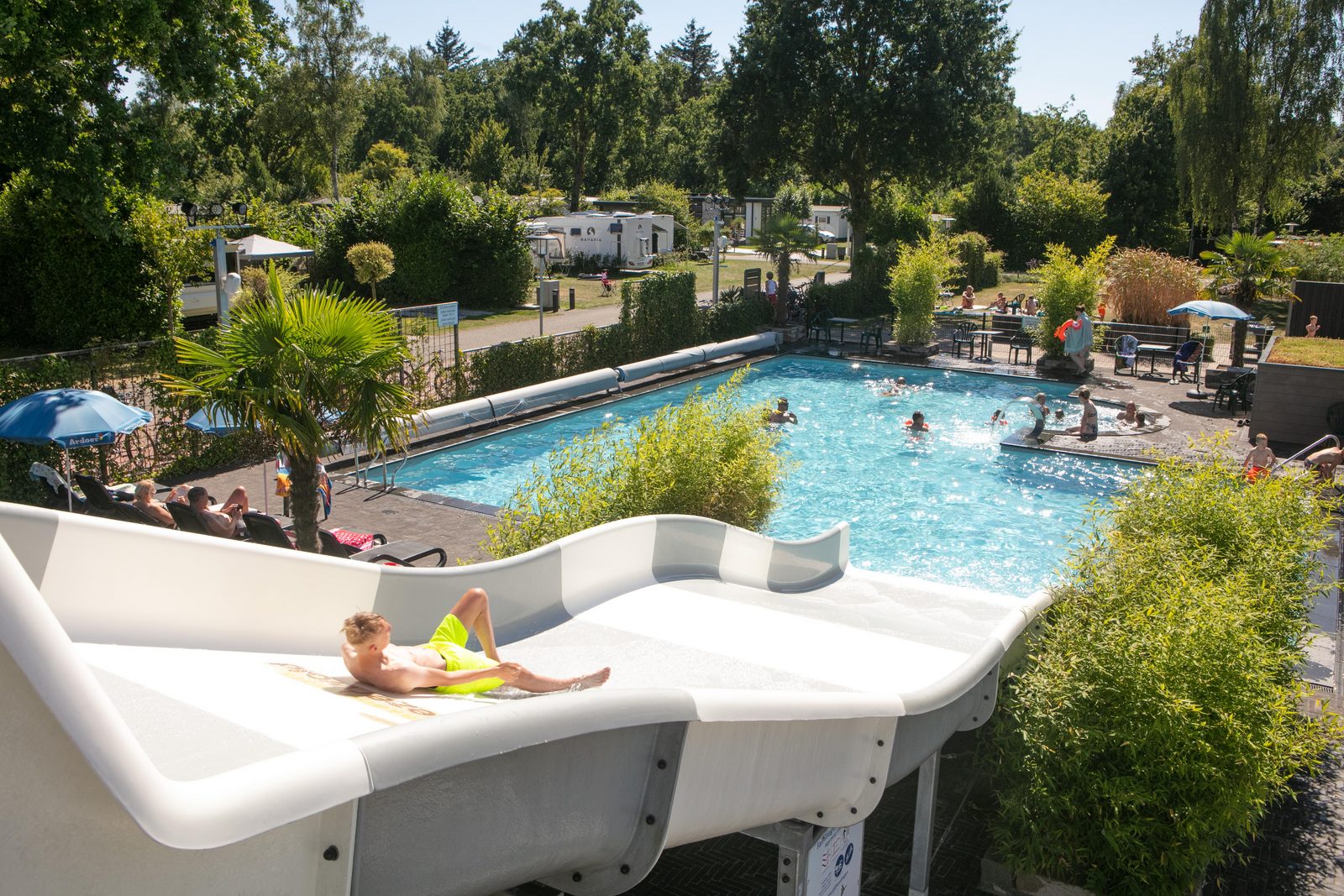 Campsite with indoor swimming pool in Overijssel