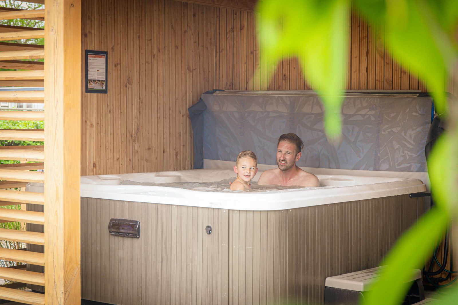 Find out more about our homes with sauna and jacuzzi