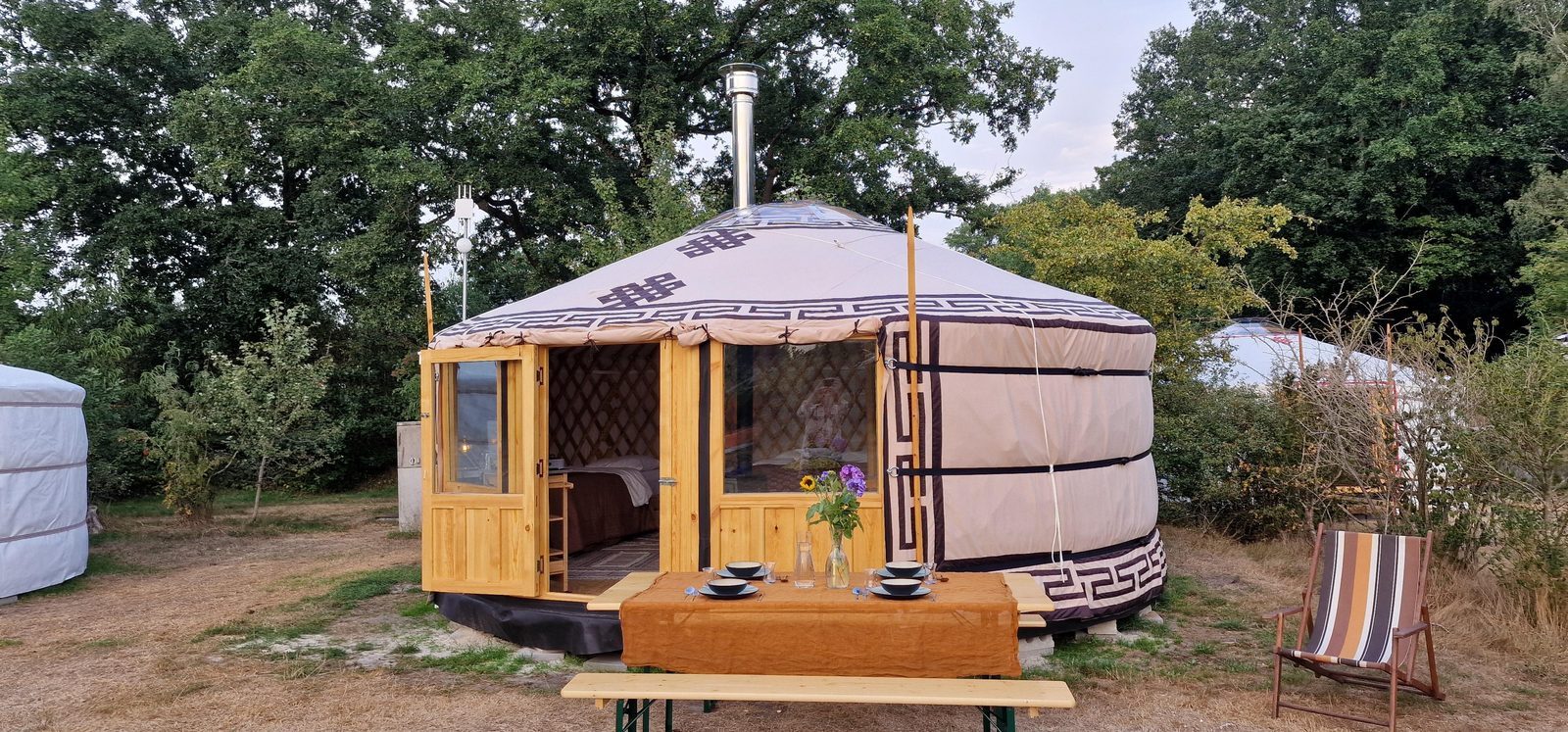 Yurt overnachten Nederland
