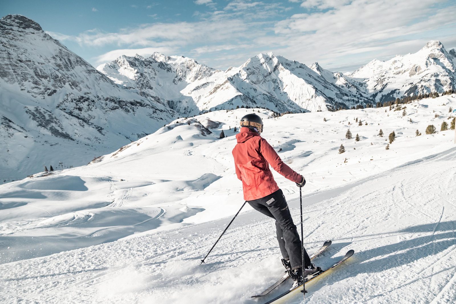Skiing in Warth-Schröcken