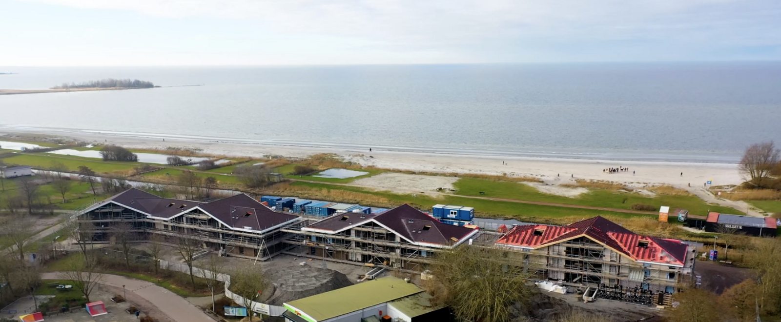 Baufortschritt des Soal Beach Resorts