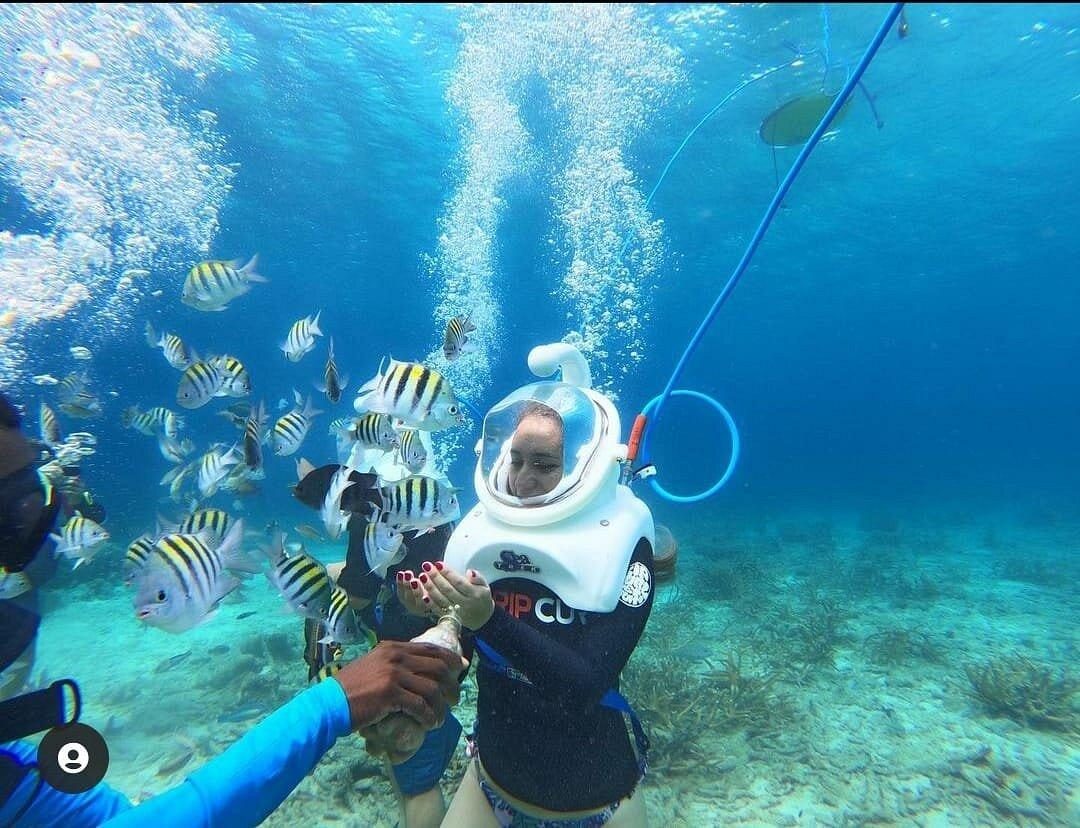 Sea Trek Curacao Underwater Walking Tour