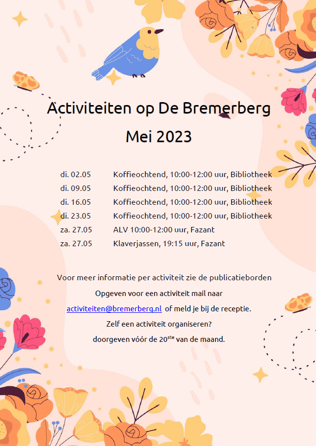 Activiteiten voor leden van Bungalowpark de Bremerberg