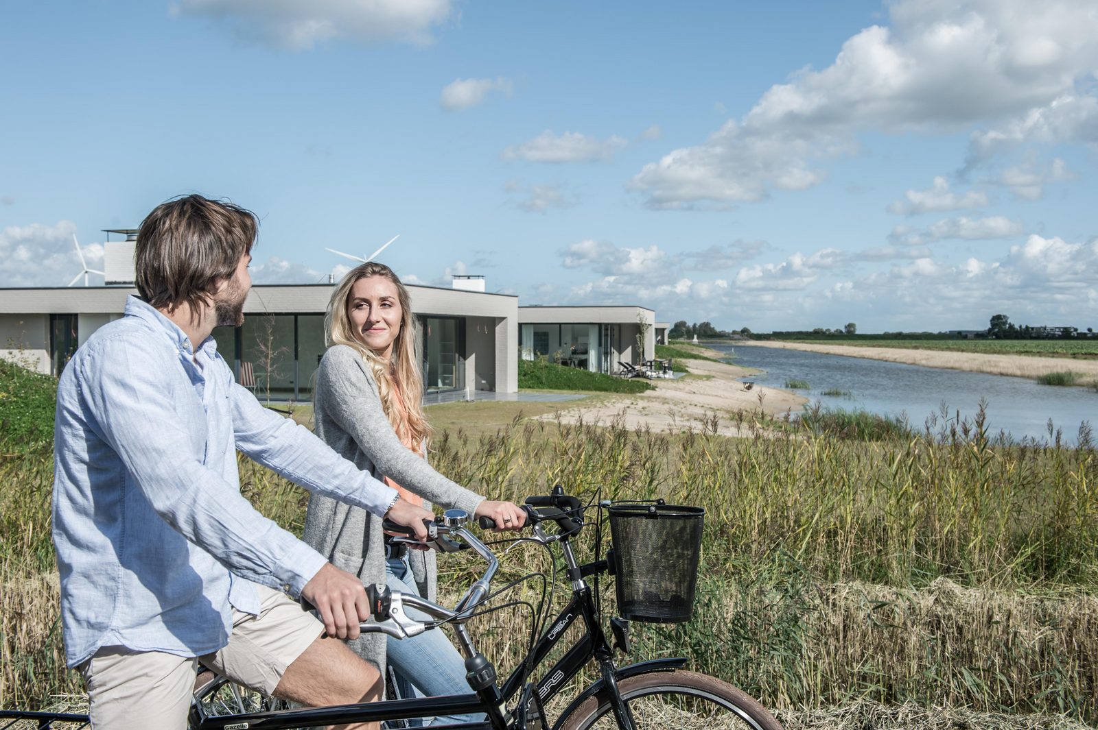 Fahrrad fahren Zeeland Kamperland Luxusurlaub