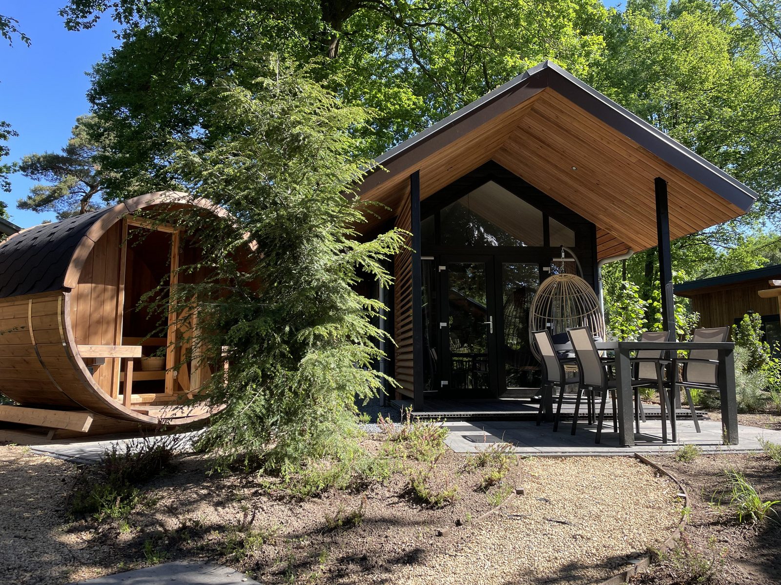 Eco Tiny Lodge (met sauna)