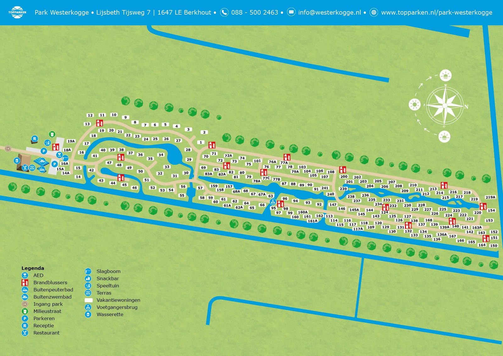 Karte Park Westerkogge