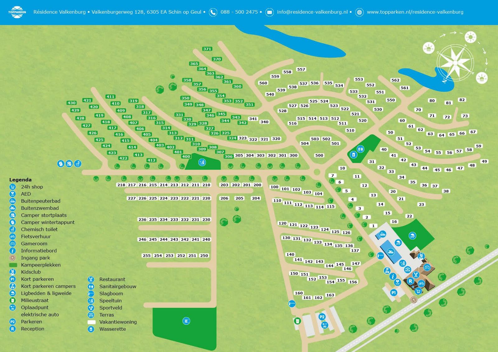 Plattegrond Residence Valkenburg