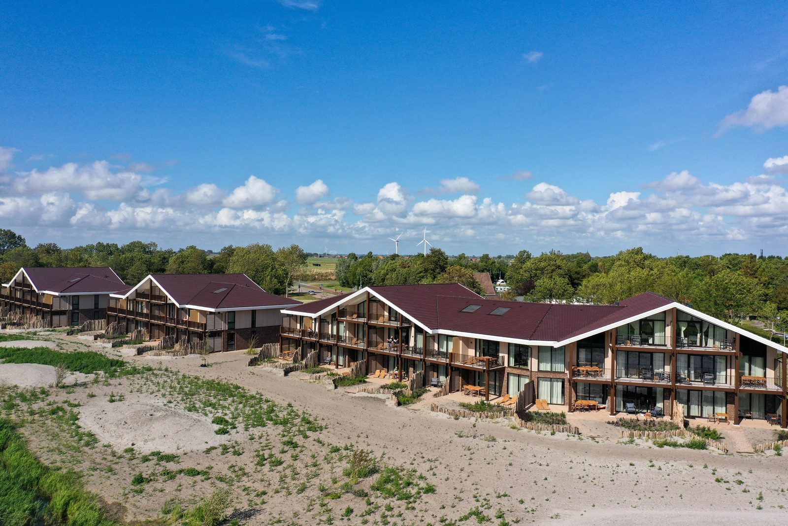 Vacation apartments by the water