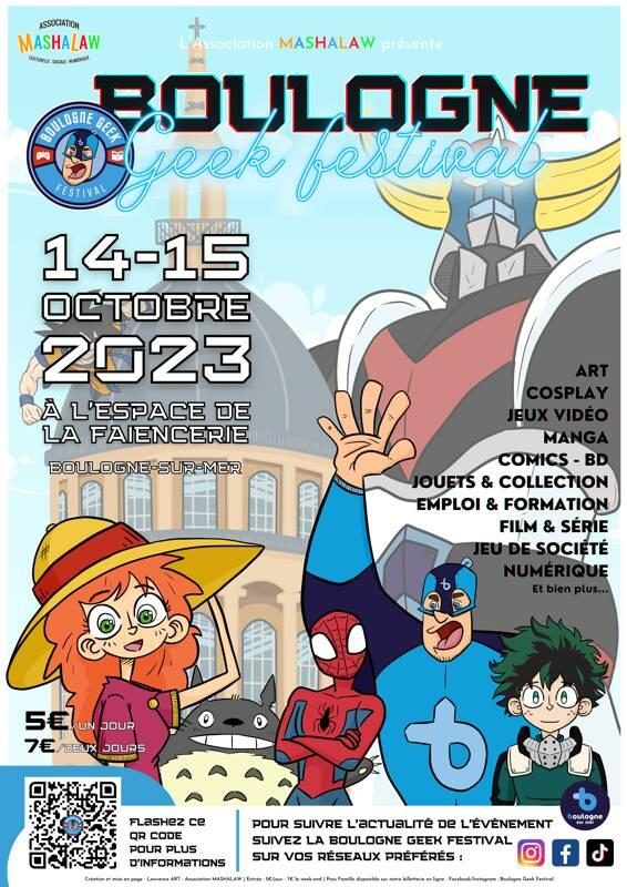 Boulogne geek festival 2023