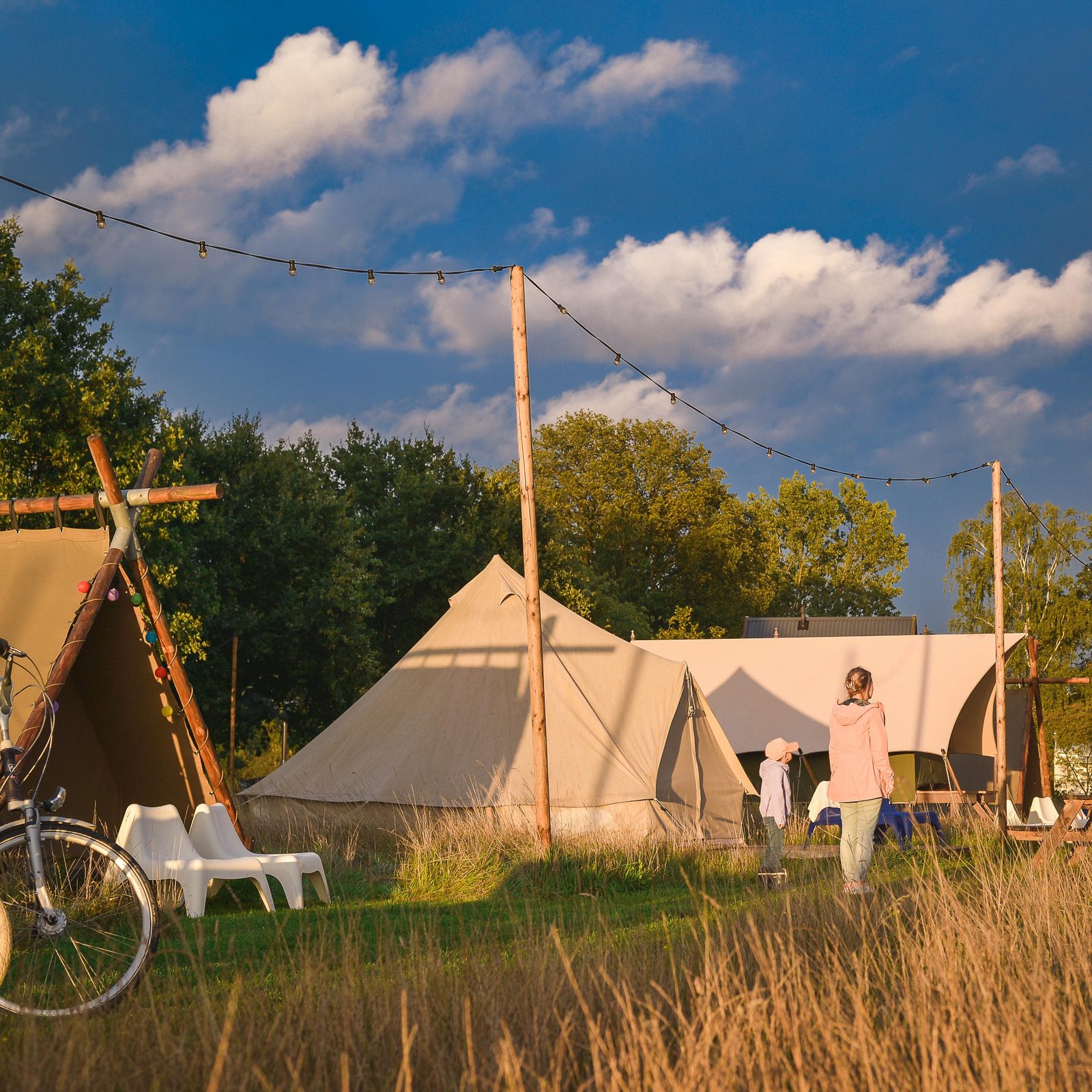 Check out our pop-up glamping