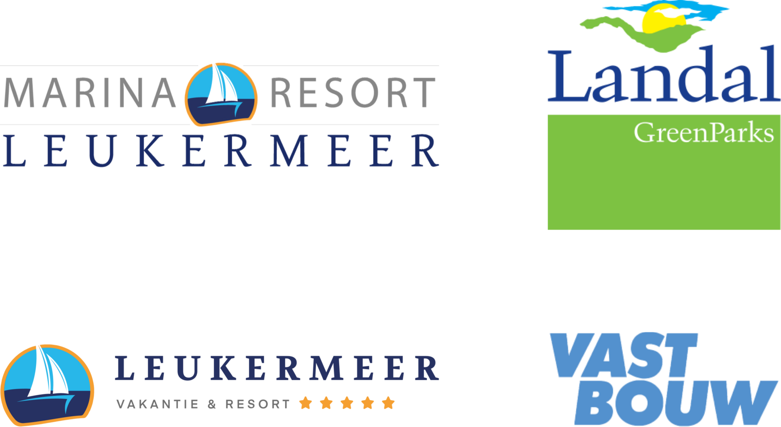 Mobiel Logo's Marina Resort Leukermeer