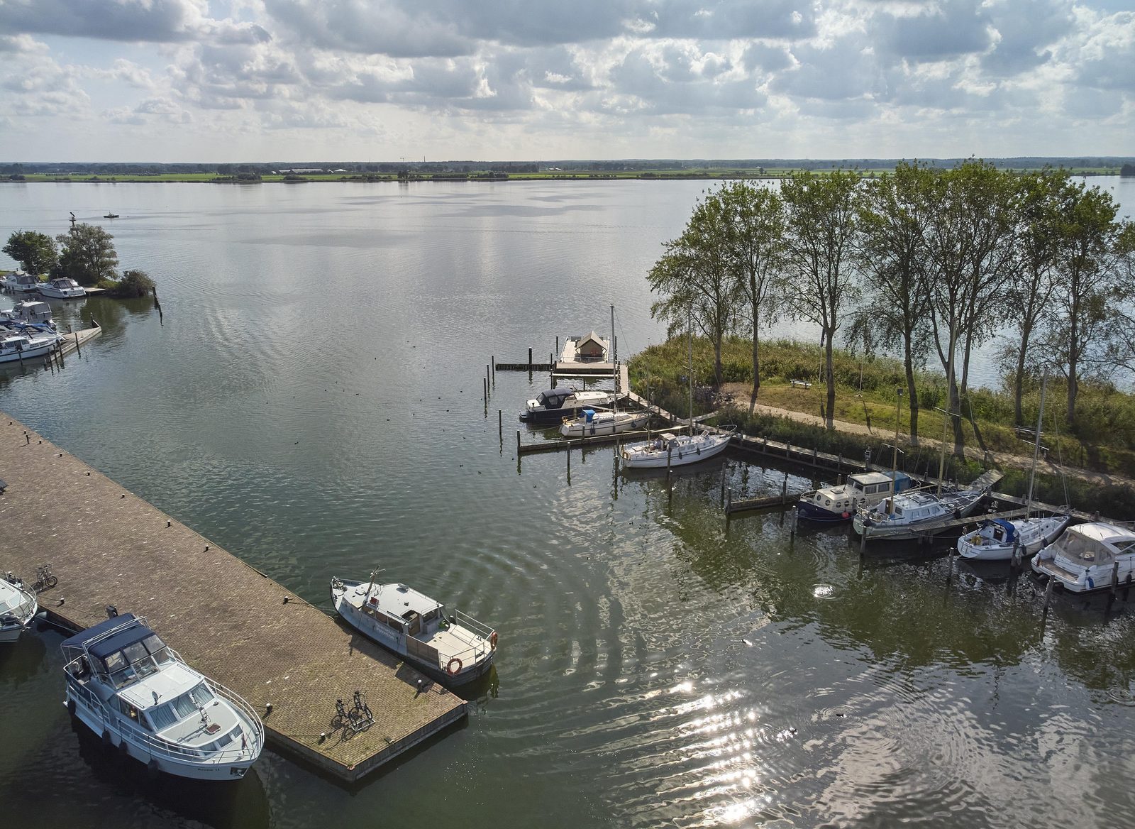 Camping met jachthaven