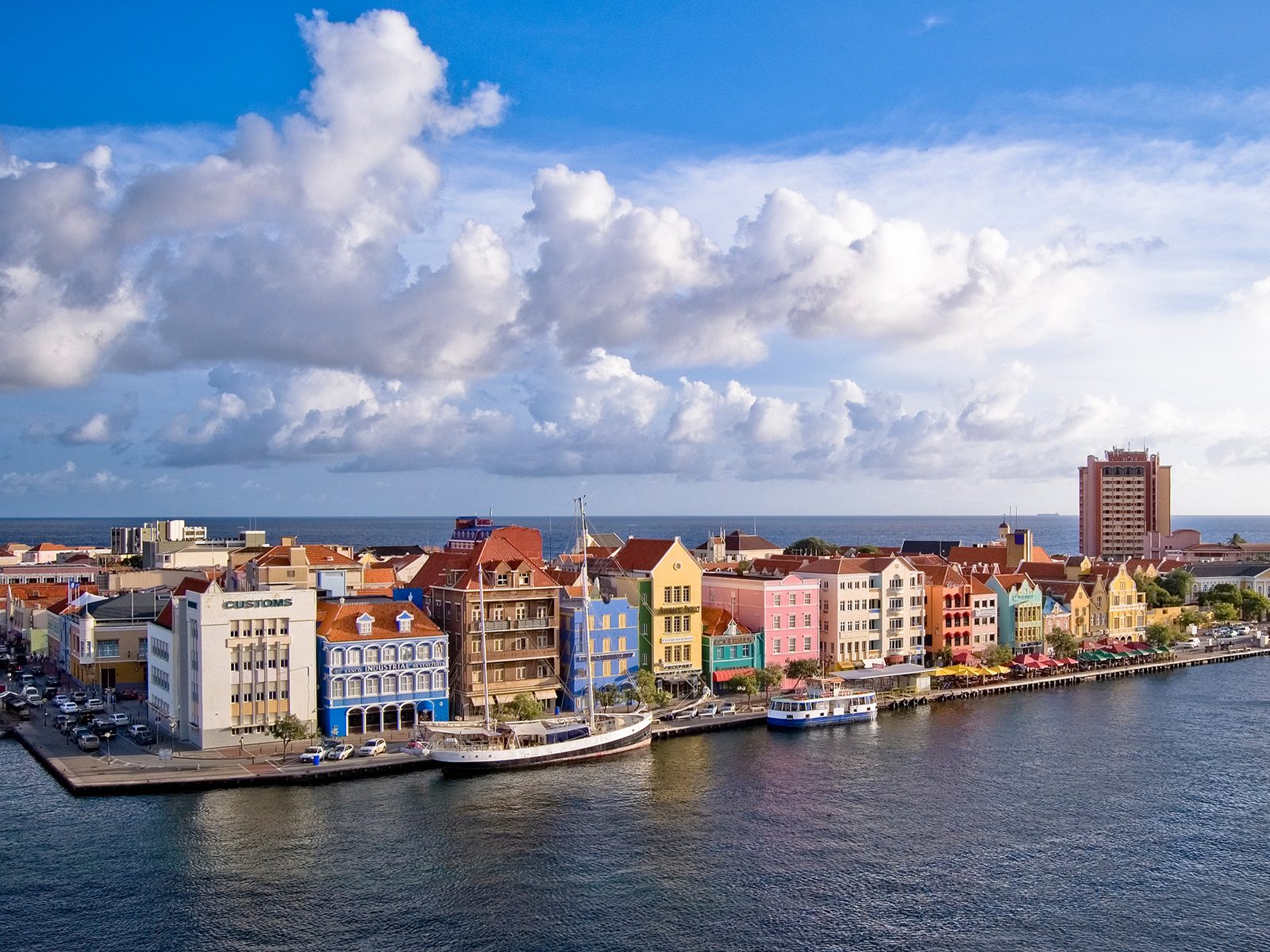 Willemstad is a UNESCO World Heritage Site