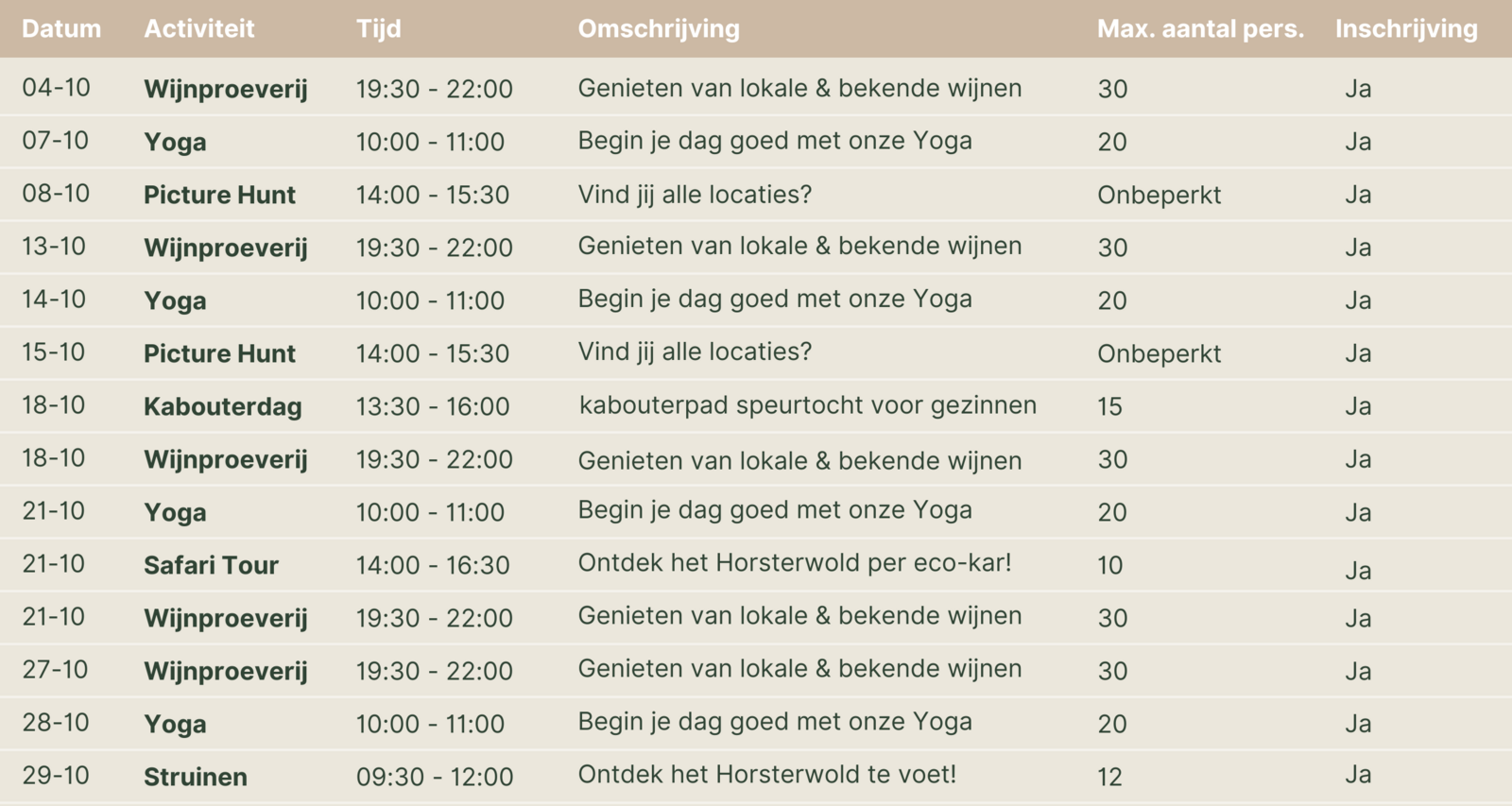 Agenda